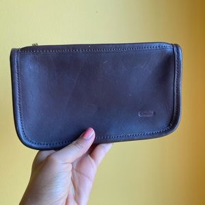 Coach vintage wallet coin purse Brown